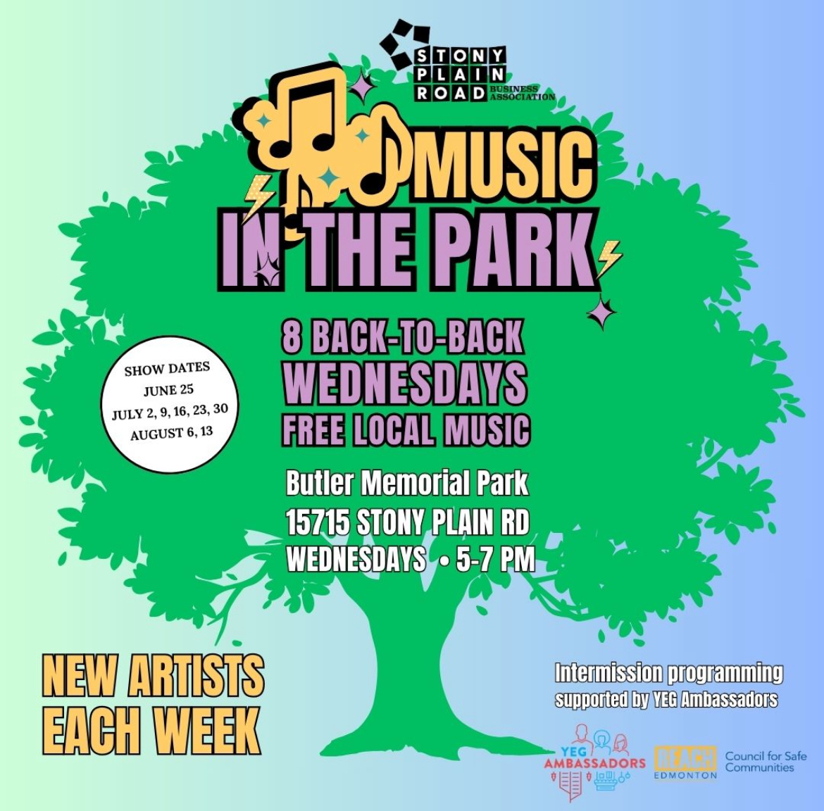 music in the park